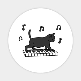 Piano Cat Magnet